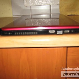 Nowy laptop HP 15.6 cala led ips hdmi usb3.0 win 10 czerwony