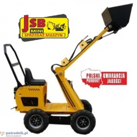 Mini Ładowarka kołowa z prostym ramieniem MS-L113FS JSB - Nowa 2025