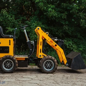 Mini Ładowarka kołowa przegubowa łamana MS-L116KN JSB - Nowa 2025