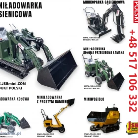 Mini Ładowarka gąsienicowa MS-TL113 JSB - Nowa 2025