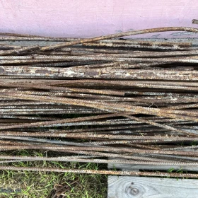 Drut zbrojeniowy " 16" i okrągły pół stalowy 20 mm