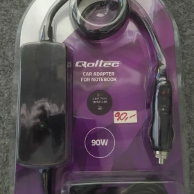 ZASILACZ samochodowy Qoltec 50041 90W HP wtyk 4,8x1,7mm wyjście 18,5V 4,9A wejście 12V, nowy