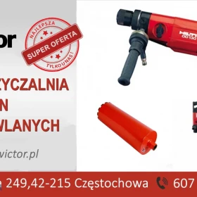 Wiertnica diamentowa do betonu HILTI wynajem- wypożyczalnia
