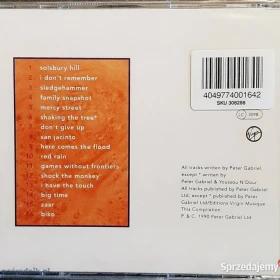Polecam Wspaniały Nowy Album CD PETER GABRIEL Ex Genesis Shaking The Tree