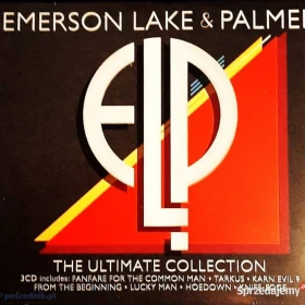Polecam Zestaw Nowy-Polecam Potrójny Album CD Kultowego Zespołu  Emerson Lake Palmer The Ultimate