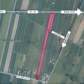 Ziemia inwestycyjna rolno/budowlana, 2,02 ha przy trasie K48 łączącej S19 (Via Carpatia) i S17 (Warszawa-Lublin)