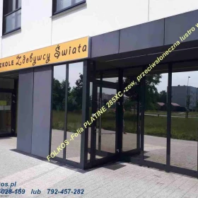 Łódź - Usługa oklejania szyb - Folkos folie okienne Łódź - folie do domu, biura, szkół, szpitali, magazynów, przedszkoli, aptek....