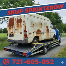 Skup Mercedes Sprinter 212 312 2.9 2.3 Kupię Sprintery