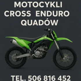 SKUP MOTOCYKLI CROSS CROSSÓW CROSSY ENDURO QUADY ATV