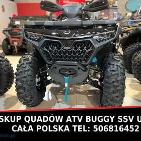 SKUP QUADÓW QUAD QUADY ATV BUGGY SSV UTV SKUTERÓW WODNYCH ŚNIEŻNYCH