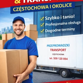 Przeprowadzki Częstochowa 509120894