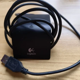 Klawiatura Logitech z myszką bezprzewodową Logitech.
