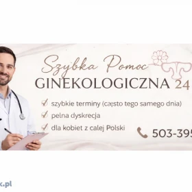 Ginekolog szybkie terminy 24,h
