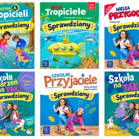 Szkoła marzeń na Tak, Szkolni Przyjaciele, Wielka Przygoda, Nowi Tropiciele, Szkoła na Tak, Drużyna Tropicieli, Ale to Ciekawe
