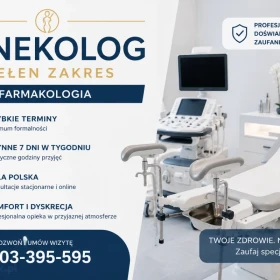 Ginekolog szybkie terminy Farmakologia zabiegi