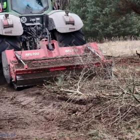 koszenie traw, wycinka drzew, glebogryzarka separacyjna, mulczer leśny