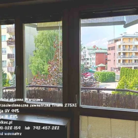 Przyciemnianie szyb Tarchomin- folie przeciwsłoneczne zewnętrzne Warszawa Białołęka -folie z usługą oklejania szyb  TEL.790-028-159