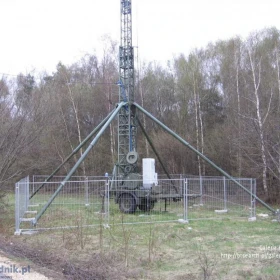 Mobile tower, cell tower - wieża nadawcza, mobilny maszt antenowy h25m