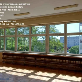 Przeciwsłoneczne zewnetrzne folie na okna- folie przeciwsłoneczne anty UV , anty IR -Folkos folie z usługą przyciemniania szyb Pruszków i okolice