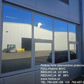 Przyciemnianie szyb Mińsk Mazowiecki- Usługa oklejania szyb folią zewnętrzną przeciwsłoneczną z filtrem UV i IR TEL.790-028-159
