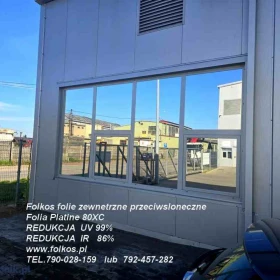 Folie do szkół, przedszkoli, banków, sklepów, aptek, biur, magazynów - folie z usługa oklejania szyb Warszawa i okolice Folkos folie