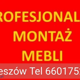 Skręcanie mebli profesjonalnie montaż Rzeszów 660175285