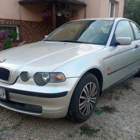 BMW E46 Compact 2003 | Zdrowa blacha | HAK WYPINANY | Przegląd ROK | Nie odpala