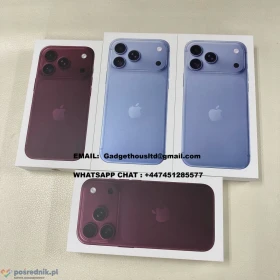 Oryginalny Apple iPhone 18 Pro Max, iPhone 18 Pro,  iPhone Duo , iPhone 17 Pro Max, iPhone 17 Pro, iPhone 17, iPhone Air, Samsung Galaxy S26 Ultra 5G