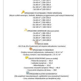 Sprzątanie po remoncie/biur/domów/składek schodowych