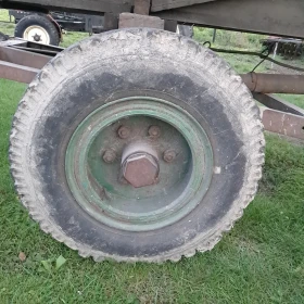 Wóz do ciągnika metalowy